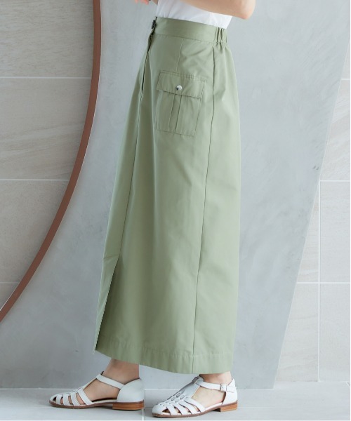 miclat（ミクラ）の「大きいサイズ　カーゴスカート　miclat（スカート・レディース・カーキ/ブラック・4L/3L/LL/L/5L）」の20枚目の写真