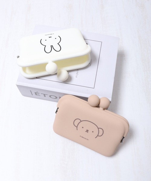 Miffy（ ミッフィー）の「JUNESELECT ＤＯーＭＯ DickBruna　ディックブルーナ（ポーチ・レディース・ブラック/ブラウン/ホワイト・FREE）」の3枚目の写真