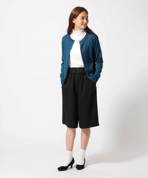 GLOBAL WORK（グローバルワーク）の「【人気の定番】１２ゲージウールクルーカーデ長袖/561623（カーディガン/ボレロ・レディース・イエロー/グリーン/レッド/その他/グレー/ブルー/ブラック・LARGE/SMALL/MEDIUM）」の20枚目の写真