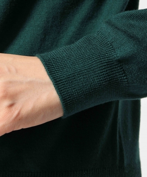 GLOBAL WORK（グローバルワーク）の「【人気の定番】１２ゲージウールクルーカーデ長袖/561623（カーディガン/ボレロ・レディース・イエロー/グリーン/レッド/その他/グレー/ブルー/ブラック・LARGE/SMALL/MEDIUM）」の13枚目の写真