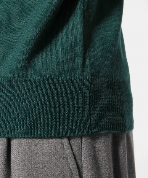 GLOBAL WORK（グローバルワーク）の「【人気の定番】１２ゲージウールクルーカーデ長袖/561623（カーディガン/ボレロ・レディース・イエロー/グリーン/レッド/その他/グレー/ブルー/ブラック・LARGE/SMALL/MEDIUM）」の15枚目の写真