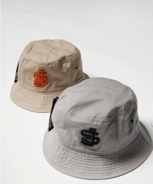 JACKSON MATISSE(ジャクソンマティス)の「【JACKSON MATISSE/ジャクソンマティス】newhattan Stone Washed Bucket Hats(ハット・メンズ・グレー/ベージュ・L/XL/S/M)」の3枚目の写真