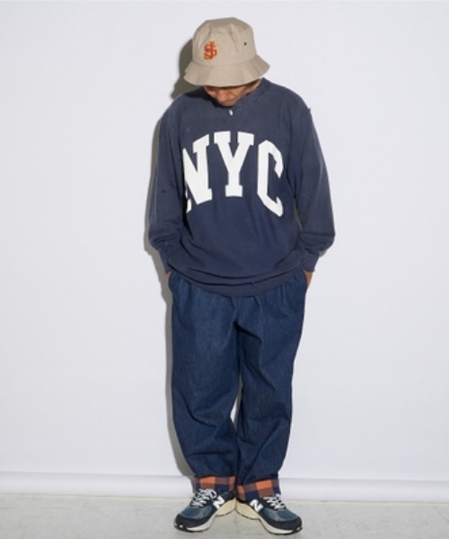 JACKSON MATISSE(ジャクソンマティス)の「【JACKSON MATISSE/ジャクソンマティス】newhattan Stone Washed Bucket Hats(ハット・メンズ・グレー/ベージュ・L/XL/S/M)」の5枚目の写真
