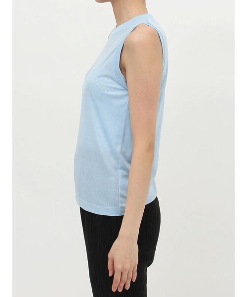 MURUA（ムルーア）の「セミシアーノースリカットトップス（Tシャツ/カットソー・レディース・イエロー/ブラック/ホワイト/ブルー・FREE）」の11枚目の写真