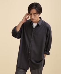 TRワイドレギュラーカラーシャツ