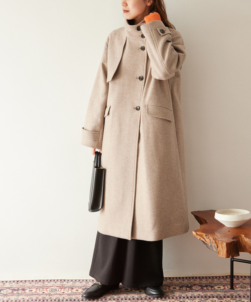 新品タグ付きLOVELESS サイド プリーツ チェスターコート 新品タグ付きLOVELESS サイド プリーツ チェスターコート