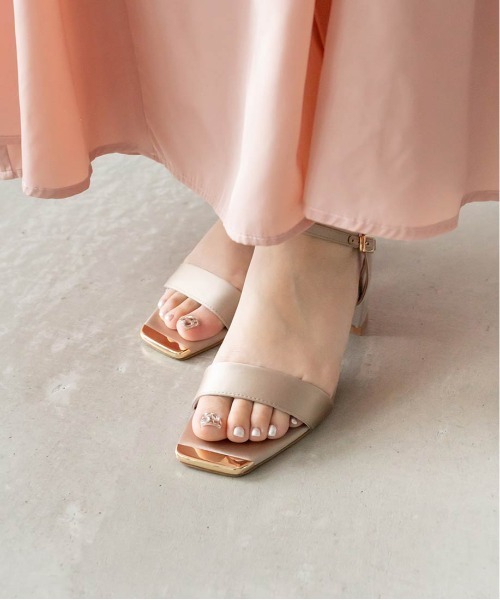 セール】メタルトゥストラップサンダル（サンダル）｜RANDA（ランダ