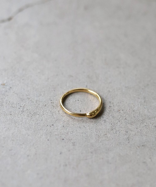 TEN.（テン）の「【入荷禁止】18KGP ピーズリング（リング・レディース・ゴールド・#7/#5/#1/#3）」の10枚目の写真