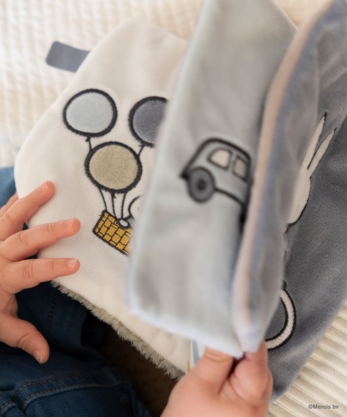 Miffy（ ミッフィー）の「miffy ミッフィー 布えほん（おもちゃ・キッズ・ブルー/ピンク・ONE SIZE）」の8枚目の写真