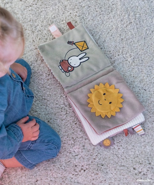 Miffy（ ミッフィー）の「miffy ミッフィー 布えほん（おもちゃ・キッズ・ブルー/ピンク・ONE SIZE）」の3枚目の写真