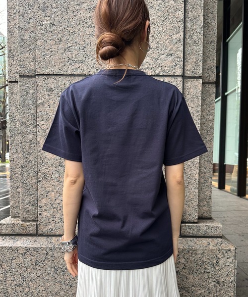 tシャツ AmicoフロッキーロゴTシャツ レディース WEB限定】AmicoフロッキーロゴTEE | DOUDOU(ドゥドゥ)レディース