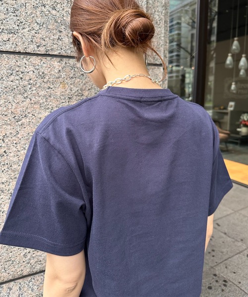 tシャツ AmicoフロッキーロゴTシャツ レディース WEB限定】AmicoフロッキーロゴTEE | DOUDOU(ドゥドゥ)レディース