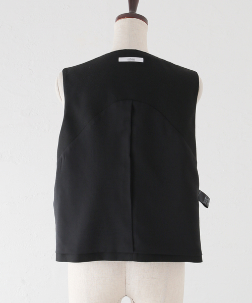 JOURNAL STANDARD relume(ジャーナルスタンダード レリューム)の「T/R ツイルコンパクトベスト(ベスト・レディース・ブラック/ベージュ・FREE)」の16枚目の写真