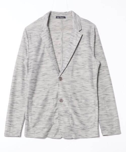 NYLAUS（ナイラス）の「スラブリップル 2B テーラードジャケット（テーラードジャケット・メンズ・ブラックミックス/ネイビー/霜降りグレー・LL/M/L）」の3枚目の写真