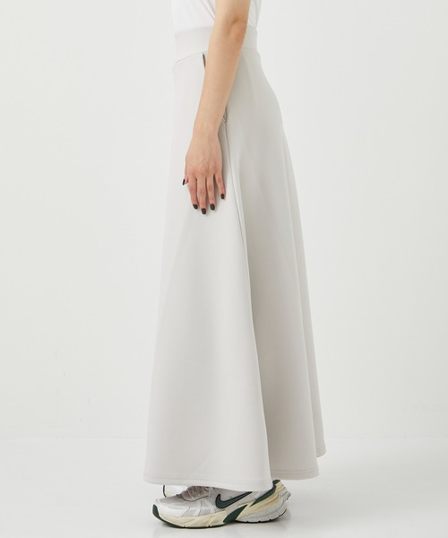 CITY TOKYO(シティトウキョウ)の「<セットアップ対応><洗濯機洗い可能><UVカット><接触冷感>アクアスーティングジャージフレアースカート(スカート・レディース・カーキ/ライトグレー/ダークグレー・1/2)」の8枚目の写真