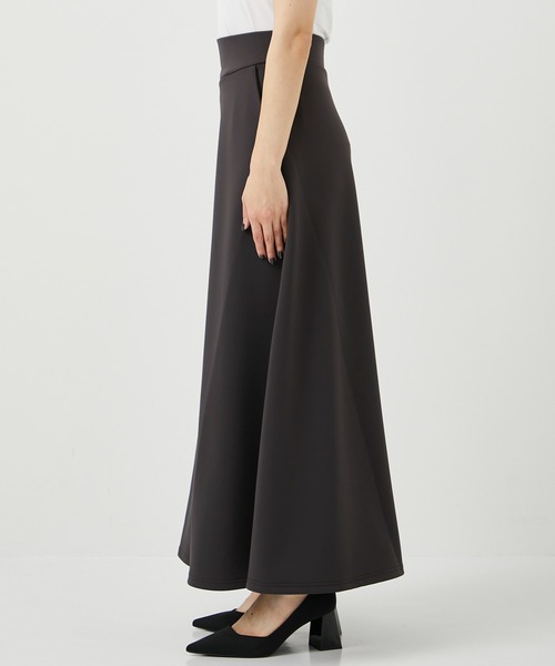 CITY TOKYO(シティトウキョウ)の「<セットアップ対応><洗濯機洗い可能><UVカット><接触冷感>アクアスーティングジャージフレアースカート(スカート・レディース・カーキ/ライトグレー/ダークグレー・1/2)」の15枚目の写真