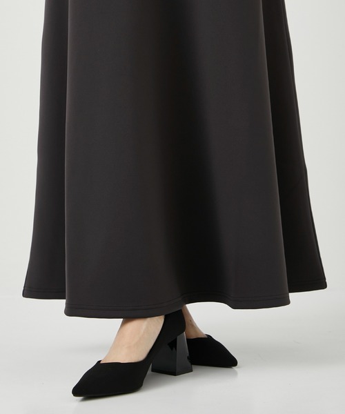 CITY TOKYO(シティトウキョウ)の「<セットアップ対応><洗濯機洗い可能><UVカット><接触冷感>アクアスーティングジャージフレアースカート(スカート・レディース・カーキ/ライトグレー/ダークグレー・1/2)」の20枚目の写真