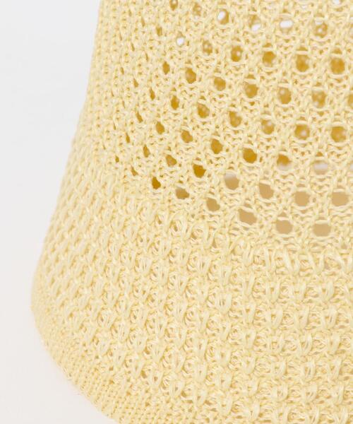 RODE SKO(ロデスコ)の「透かし柄ベルハット(ハット・レディース・ブラック/ナチュラル/キャメル・ONE)」の9枚目の写真