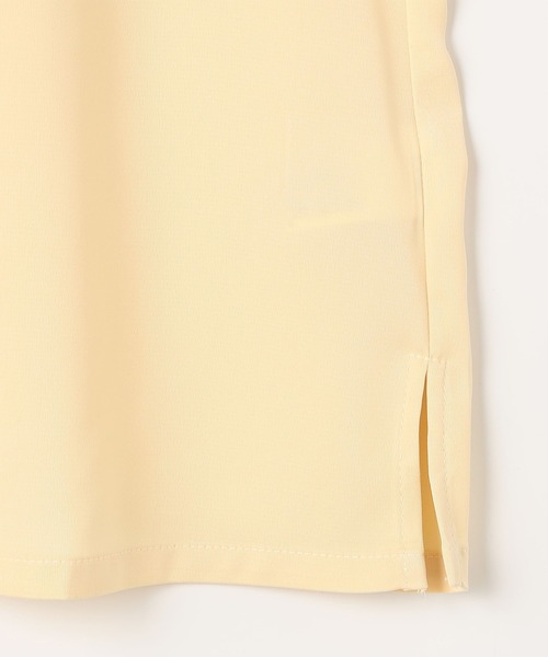 NICOLE CLUB（ニコル　クラブ）の「2WAY衿_比翼刺繍ブラウス（シャツ/ブラウス・レディース・ブラック/イエロー/ブルー/オフホワイト・MEDIUM）」の9枚目の写真