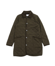 SEVENDAYS=SUNDAY | ポリタフタ　キルティング裏ボアコート(ピーコート)