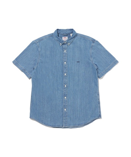 Levi's(リーバイス)の「Levi's/リーバイス オーセンティック ボタンダウン半袖シャツ インディゴ ELI(シャツ/ブラウス・メンズ・インディゴブルー・XL/S/M/L)」の8枚目の写真