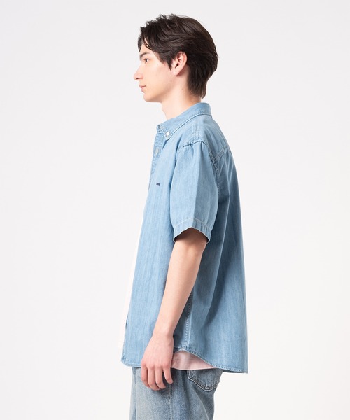 Levi's(リーバイス)の「Levi's/リーバイス オーセンティック ボタンダウン半袖シャツ インディゴ ELI(シャツ/ブラウス・メンズ・インディゴブルー・XL/S/M/L)」の13枚目の写真