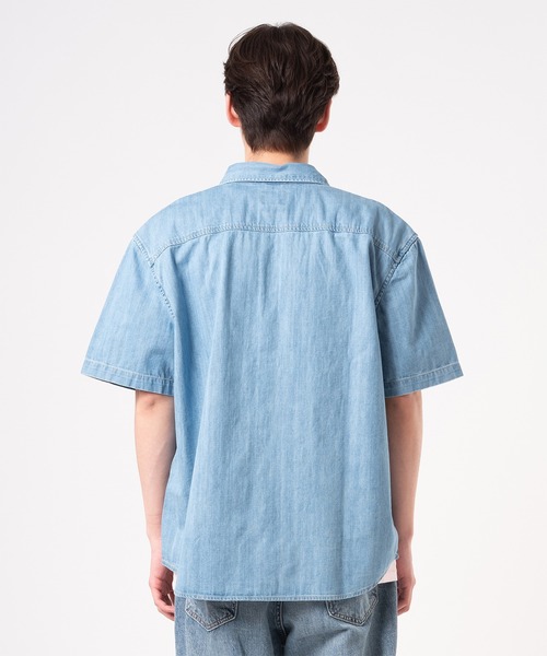 Levi's(リーバイス)の「Levi's/リーバイス オーセンティック ボタンダウン半袖シャツ インディゴ ELI(シャツ/ブラウス・メンズ・インディゴブルー・XL/S/M/L)」の12枚目の写真