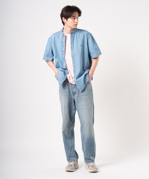 Levi's(リーバイス)の「Levi's/リーバイス オーセンティック ボタンダウン半袖シャツ インディゴ ELI(シャツ/ブラウス・メンズ・インディゴブルー・XL/S/M/L)」の11枚目の写真