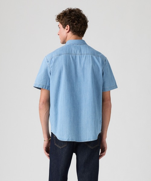 Levi's(リーバイス)の「Levi's/リーバイス オーセンティック ボタンダウンシャツ(シャツ/ブラウス・メンズ・インディゴブルー・XL/S/M/L)」の3枚目の写真