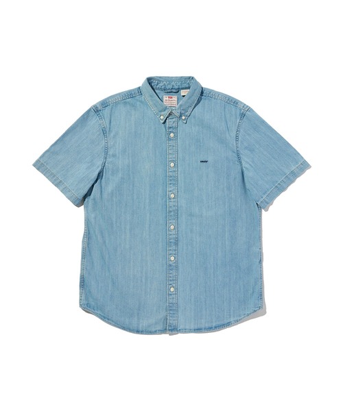 Levi's(リーバイス)の「Levi's/リーバイス オーセンティック ボタンダウンシャツ(シャツ/ブラウス・メンズ・インディゴブルー・XL/S/M/L)」の4枚目の写真