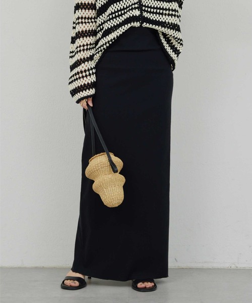 セール】【3サイズ展開】ストレッチマキシタイトスカート2