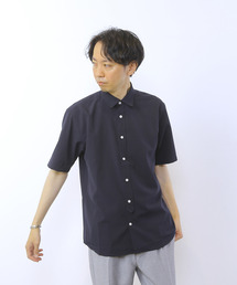 リフラクスウェザー半袖レギュラーカラーシャツ