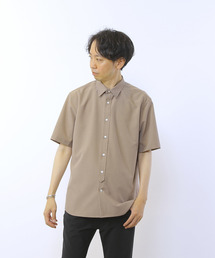 MEN'S MELROSE（メンズメルローズ）の「リフラクスウェザー半袖レギュラーカラーシャツ（シャツ/ブラウス）」