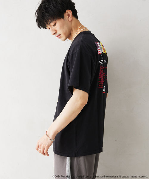 JOURNAL STANDARD relume（ジャーナルスタンダード　レリューム）の「THE ROLLING STONES / ローリングストーンズ 別注 NEW  VINTAGE Tシャツ（Tシャツ/カットソー・メンズ・ブラック×ブラック/ブラック系その他/ホワイト/ホワイト系その他/ブラックミックス/ブラック・LARGE/MEDIUM）」の8枚目の写真