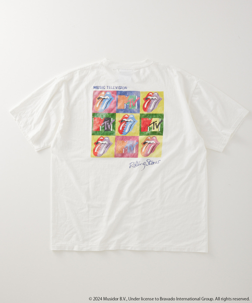 JOURNAL STANDARD relume（ジャーナルスタンダード　レリューム）の「THE ROLLING STONES / ローリングストーンズ 別注 NEW  VINTAGE Tシャツ（Tシャツ/カットソー・メンズ・ブラック×ブラック/ブラック系その他/ホワイト/ホワイト系その他/ブラックミックス/ブラック・LARGE/MEDIUM）」の18枚目の写真