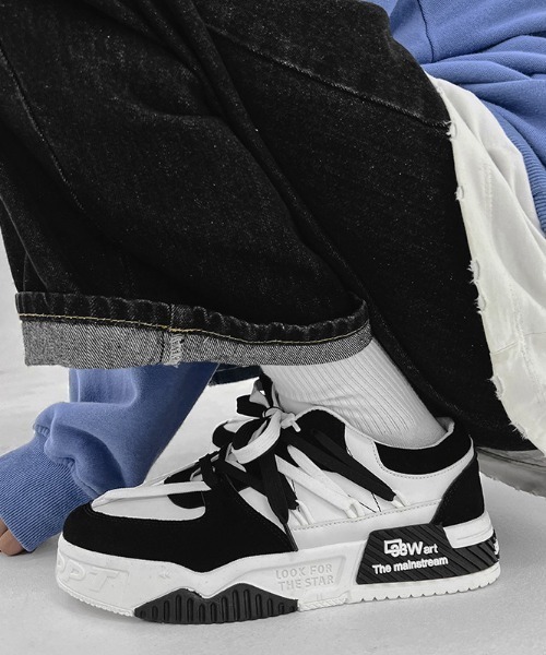 MGV(エムジーヴィー)の「Two-Tone Logo Sneakers(スニーカー・メンズ・ブラック/ブルー/グリーン・LARGE/X-LARGE/MEDIUM)」の19枚目の写真