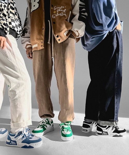 MGV(エムジーヴィー)の「Two-Tone Logo Sneakers(スニーカー・メンズ・ブラック/ブルー/グリーン・LARGE/X-LARGE/MEDIUM)」の15枚目の写真