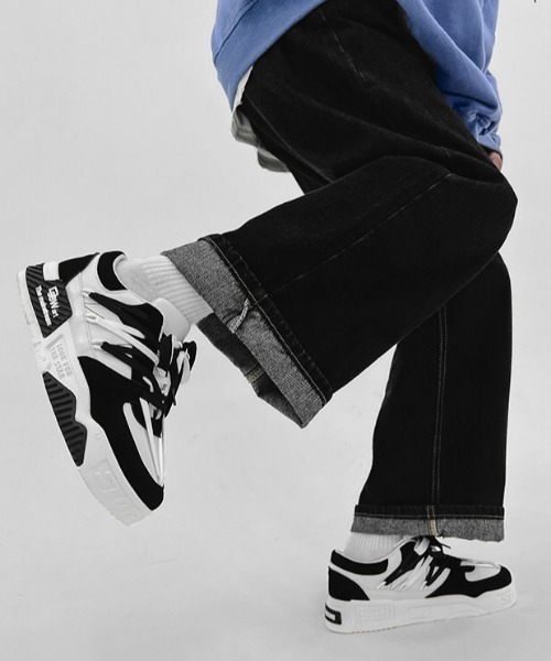 MGV(エムジーヴィー)の「Two-Tone Logo Sneakers(スニーカー・メンズ・ブラック/ブルー/グリーン・LARGE/X-LARGE/MEDIUM)」の16枚目の写真