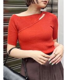 MURUA | ツイストワンショルニット(ニット/セーター)