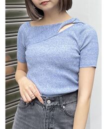 MURUA | ツイストワンショルニット(ニット/セーター)