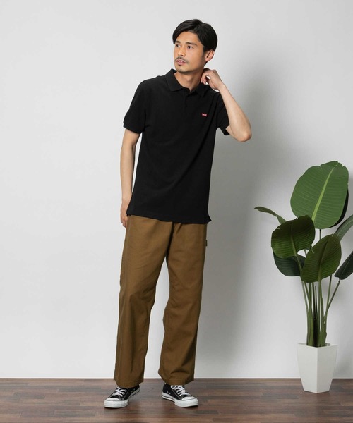 Levi's（リーバイス）の「【Levi's】ワンポイントポロシャツ（ポロシャツ・メンズ・ブラック・S/M/L）」の4枚目の写真