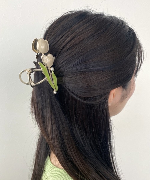 チューリップ×パールバンス（その他ヘアアクセサリー）｜Three Four