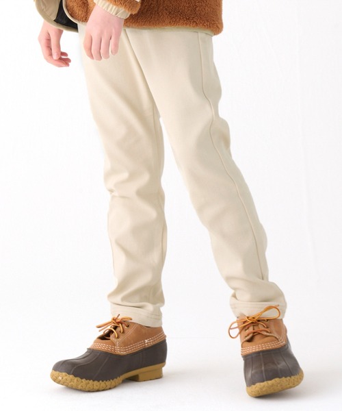 KRIFF MAYER Kid's Collection（クリフメイヤーキッズコレクション）の「【裏起毛・超伸びる】パンケーキパンツ（その他パンツ・キッズ・ブラック/カーキ/ナチュラル/ネイビー・120/130/140/150/160/170）」の3枚目の写真