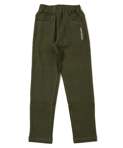 KRIFF MAYER Kid's Collection（クリフメイヤーキッズコレクション）の「【裏起毛・超伸びる】パンケーキパンツ（その他パンツ・キッズ・ブラック/カーキ/ナチュラル/ネイビー・120/130/140/150/160/170）」の20枚目の写真