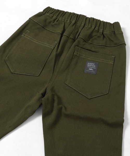 KRIFF MAYER Kid's Collection（クリフメイヤーキッズコレクション）の「【裏起毛・超伸びる】パンケーキパンツ（その他パンツ・キッズ・ブラック/カーキ/ナチュラル/ネイビー・120/130/140/150/160/170）」の12枚目の写真