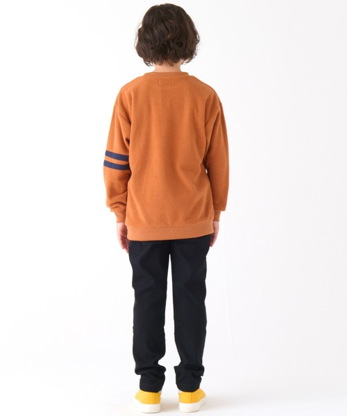 KRIFF MAYER Kid's Collection（クリフメイヤーキッズコレクション）の「【裏起毛・超伸びる】パンケーキパンツ（その他パンツ・キッズ・ブラック/カーキ/ナチュラル/ネイビー・120/130/140/150/160/170）」の6枚目の写真