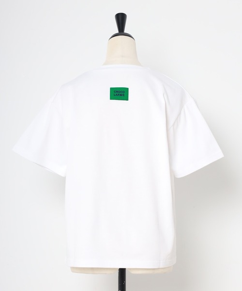 ハローボンジュール hello bonjour! Tシャツ 21070560021130 ホワイト サイズ：Free ボンジュール・Tシャツ （Tシャツ）｜Bilitis dix-sept ans