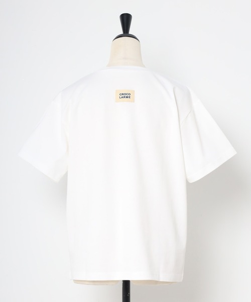 バックカラーロゴラベルTシャツ（Tシャツ/カットソー）｜Bonjour