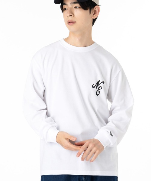 ニューエラ 長袖Tシャツ クラシックNEロゴ 綿コットン（Tシャツ/カットソー）｜NEW ERA（ニューエラ）