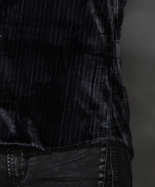 HIDEAWAYS NICOLE(ハイダウェイニコル)の「ハイストレッチ別珍シャツ(シャツ/ブラウス・メンズ・ネイビー/チャコールグレー/ボルドー・X-LARGE/LARGE/MEDIUM)」の17枚目の写真